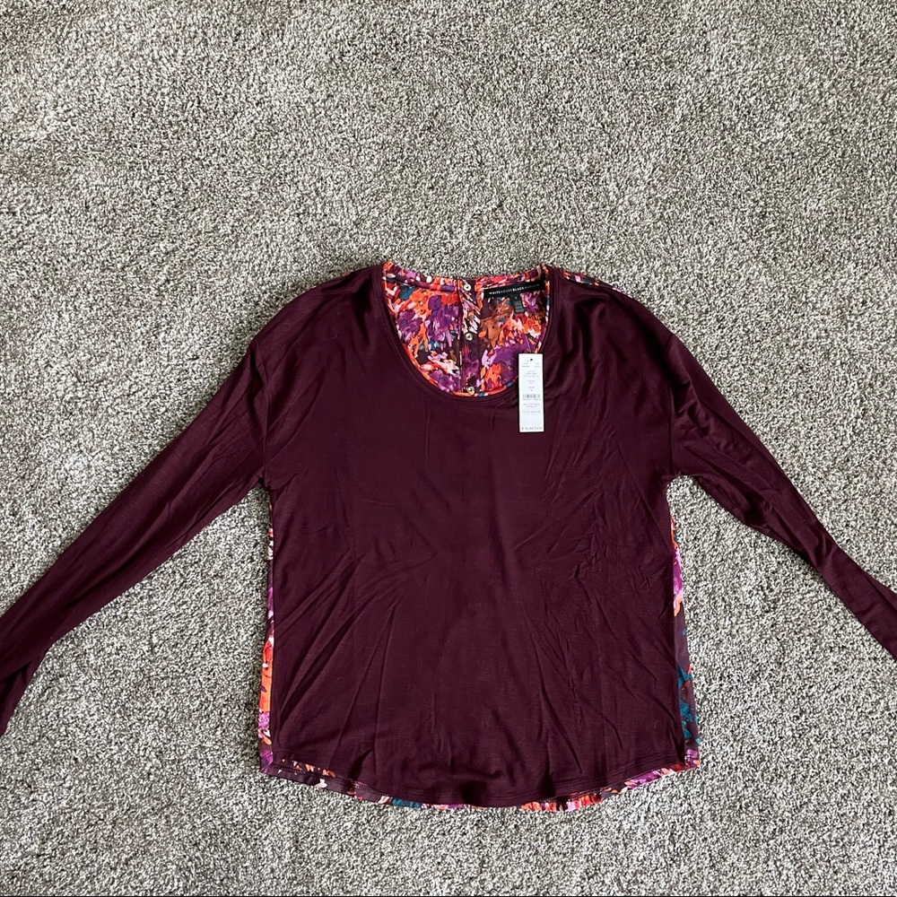 NWT WHBM long sleeve